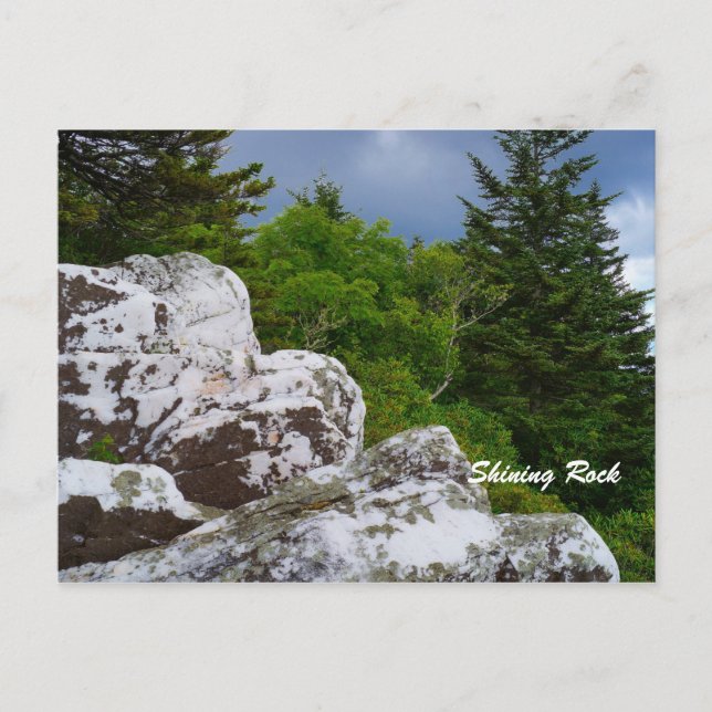 Shining Rock Post Card (Front)