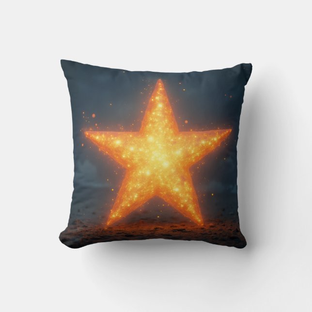 shining star cushion pillow  (Front)