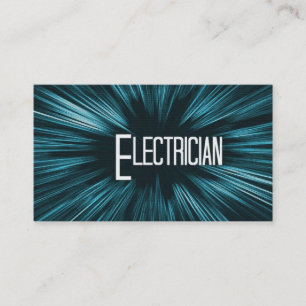 Shining Star Electrician Business Card