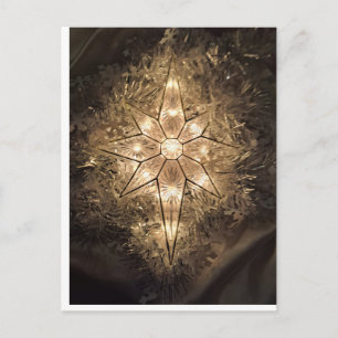 Shining Star Holiday Postcard