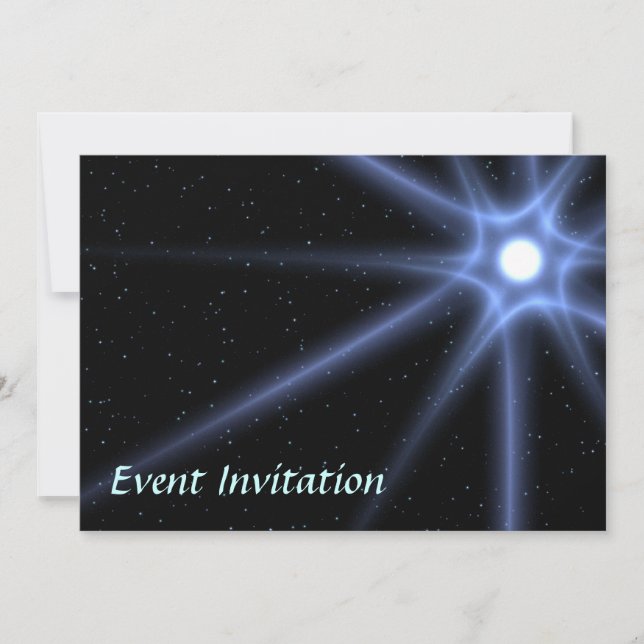 Shining Star Invitation (Front)