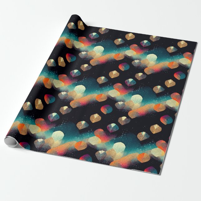 Shining Star Wrapping Paper (Unrolled)