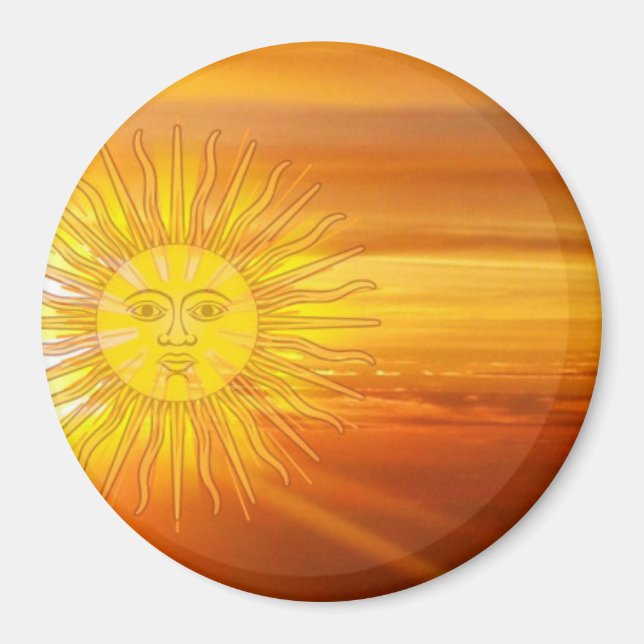 Shining Sun Magnet (Front)