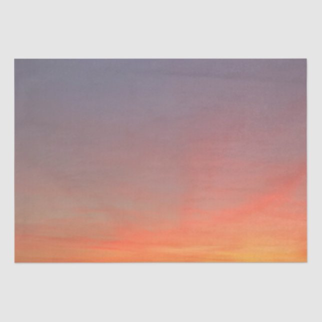 Shining Sunset Tissue Papers Paper (Front)