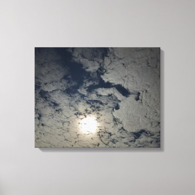 Shining Through Stretched Canvas Print (Front)