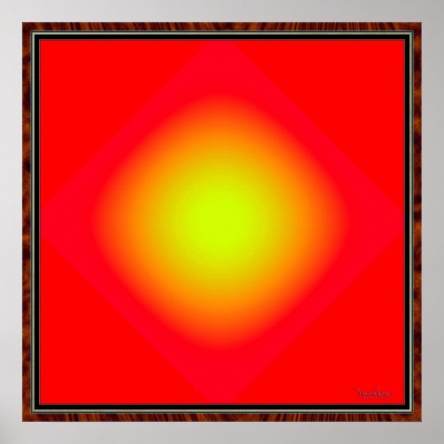 Shining Yellow Light Poster (Front)