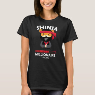 Shinja Millionaire Loading  Crypto Blockchain Char T-Shirt