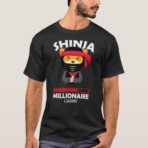 Shinja Millionaire Loading  Crypto Blockchain Char T-Shirt