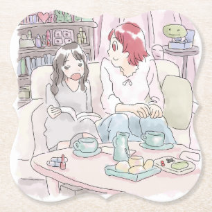 Shinjiji Sammu Paper Coaster