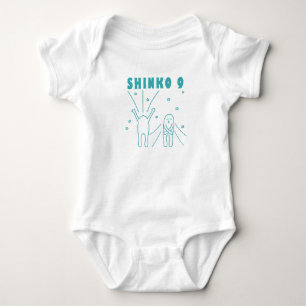 "Shinko 9" Deep Breathing Baby Bodysuit