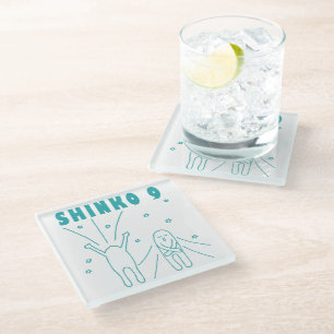 "Shinko 9" Deep Breathing Glass Coaster