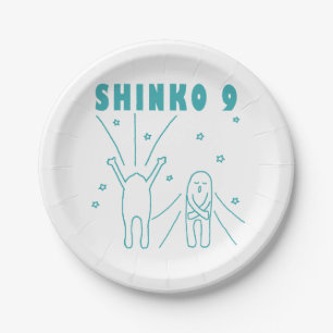 "Shinko 9" Deep Breathing Paper Plate
