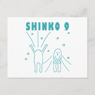 "Shinko 9" Deep Breathing Postcard