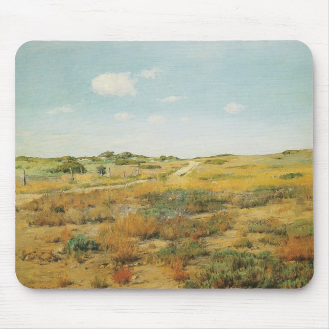Shinnecock Hills by William Merritt Chase Mouse Mat (Front)