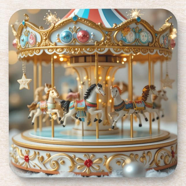 shinning carousel coaster (Front)
