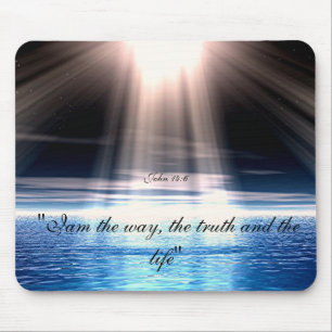 Shinning light mouse mat