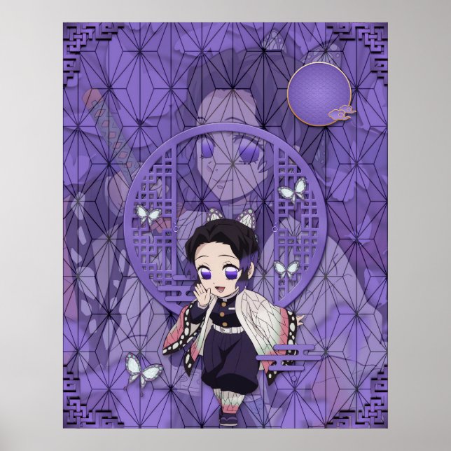 Shinobu Kocho Chibi Poster (Front)