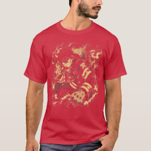 Shinra Kusakabe Fire Force Fan Art graphic girl T-Shirt