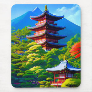 Shinto Serenity: The Garden’s Soul Mouse Mat