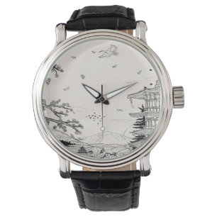 Shinto Shrine Fuji Edo Period Japan Shogun Inspire Watch