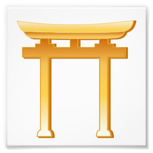 Shinto Symbol Photo Print