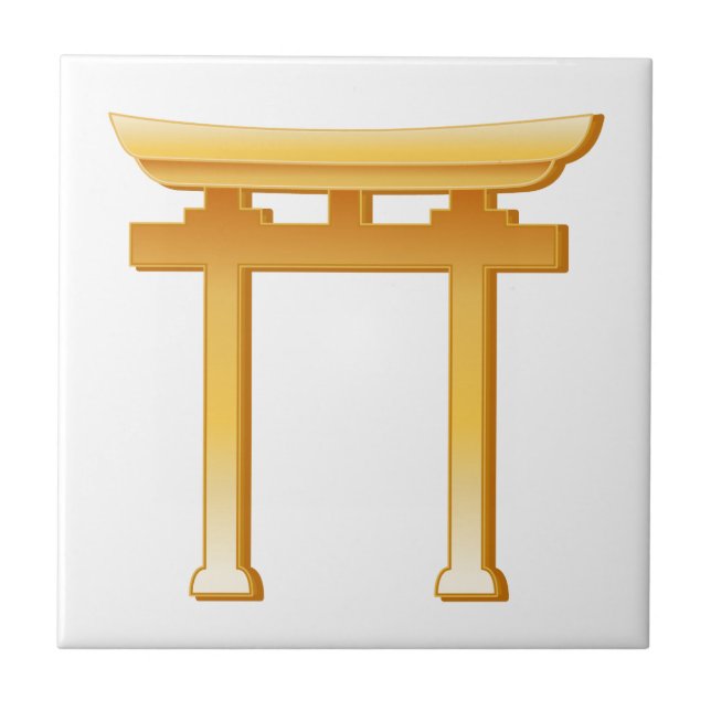 Shinto Symbol Tile (Front)
