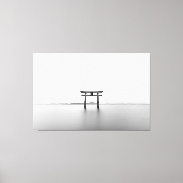 shinto tori wrapped canvas (Front)