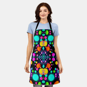 shiny Abstract art Apron