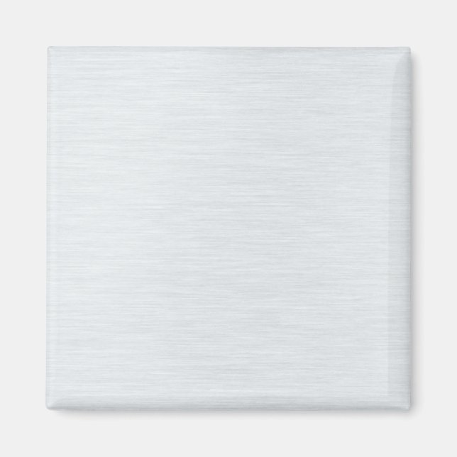 Shiny Aluminium Magnet (Front)