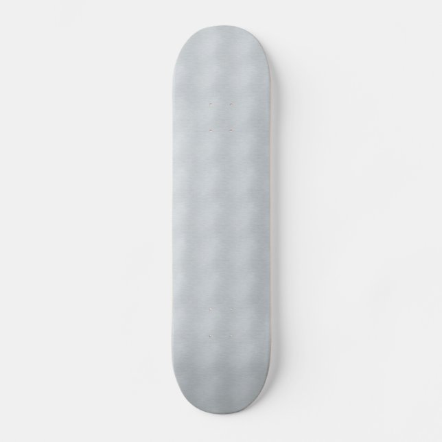 Shiny Aluminium Skateboard (Front)