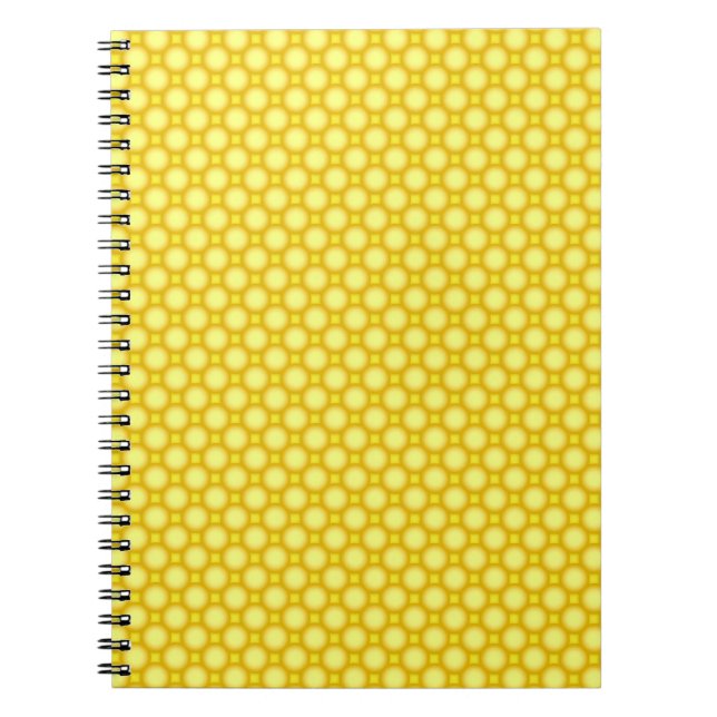 Shiny beads - yellow notebook (Front)