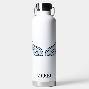 Shiny Blue Diamond Carat Water Bottle