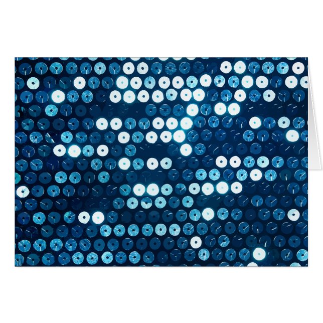 shiny blue sequins (Front Horizontal)