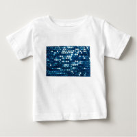 shiny blue sequins