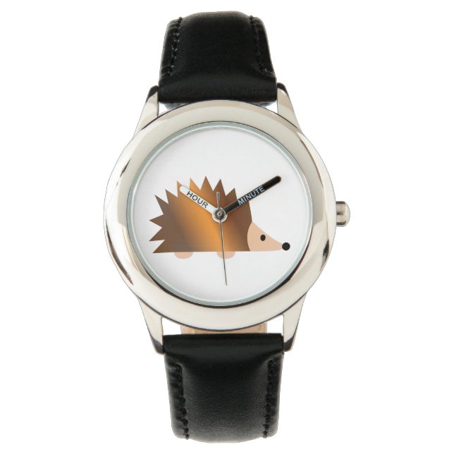 Shiny Brown Hedgehog Watch (Front)