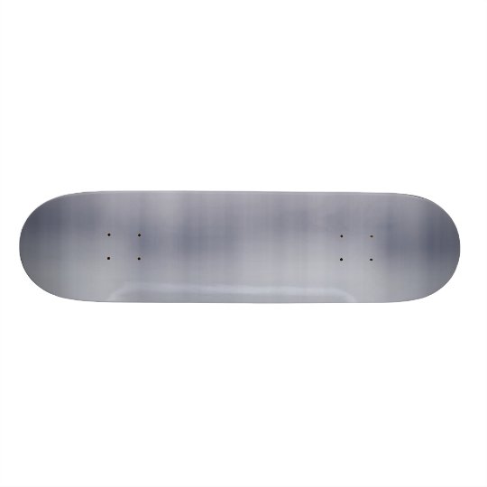 Shiny Brushed Aluminium Textured Skate Board Decks