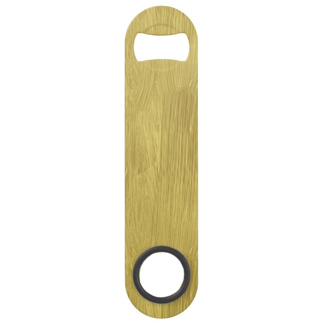 Shiny Brushed Yellow Gold (Front)