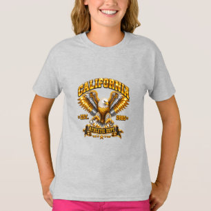 Shiny California Athletic Dept 1985 Kids T Shirt