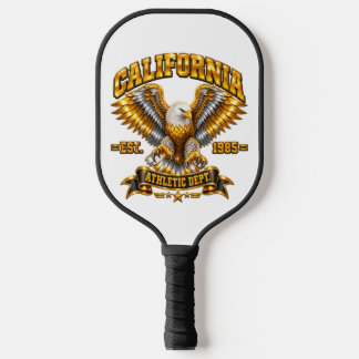 Shiny California Athletic Dept 1985 Pickleball Pad Paddle