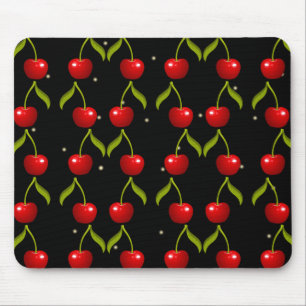 Shiny Cherries Pattern Mouse Mat