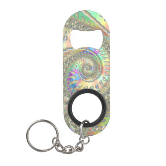 Shiny Colourful Spiral Fractal Digital Abstract Ar