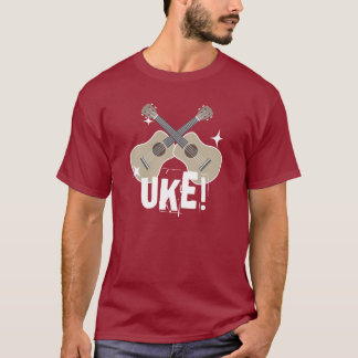 Shiny Crossing Ukuleles Uke! Shirt