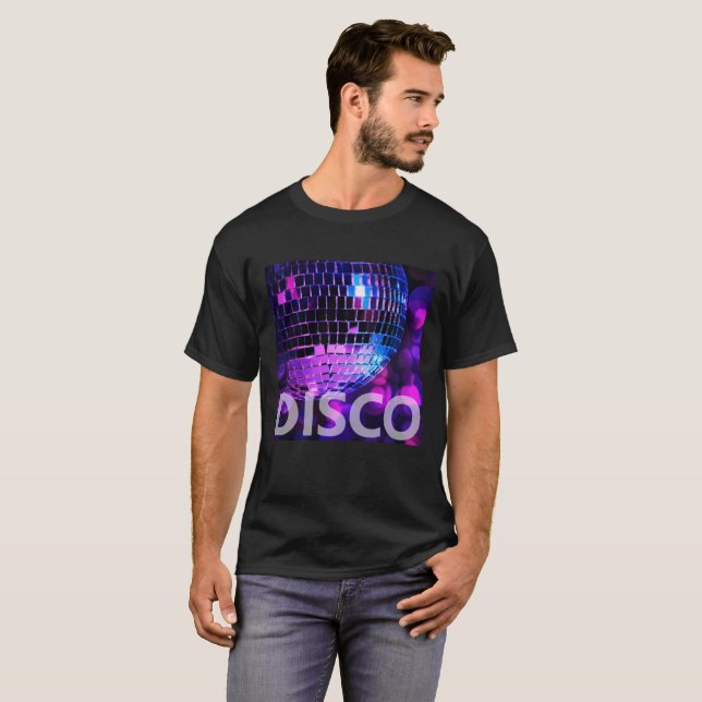 Shiny disco ball T-Shirt (Front Full)
