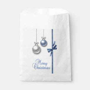 Shiny Elegant Christmas Balls Favour Bags