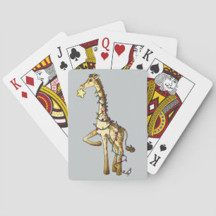 Shiny Giraffe Playing Cards