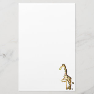 Shiny Giraffe Stationery