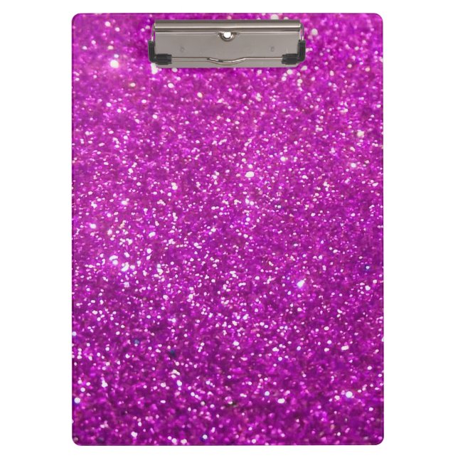 Shiny Glamour Sparkley Glitter Clipboard (Front)