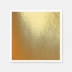 Shiny Gold Art Napkin