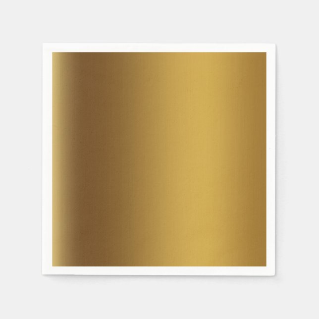 Shiny gold napkin (Front)