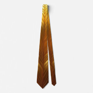 Shiny Gold Pattern Tie